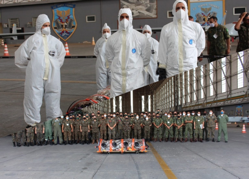 Imagens via Ministério da Defesa.